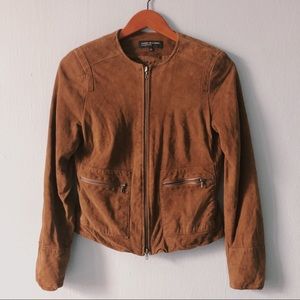 🌟JONES NEW YORK SUEDE BROWN JACKET WITH POCKETS🌟